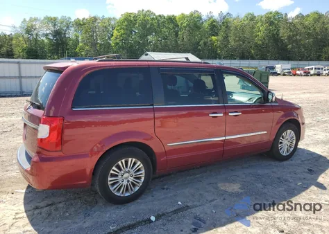 2015 Chrysler Town & Country Touring L from USA, damaged, VIN 2C4RC1CG0FR584220